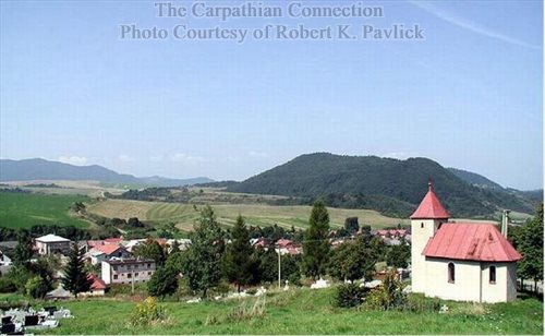 Chapel and Village Scene